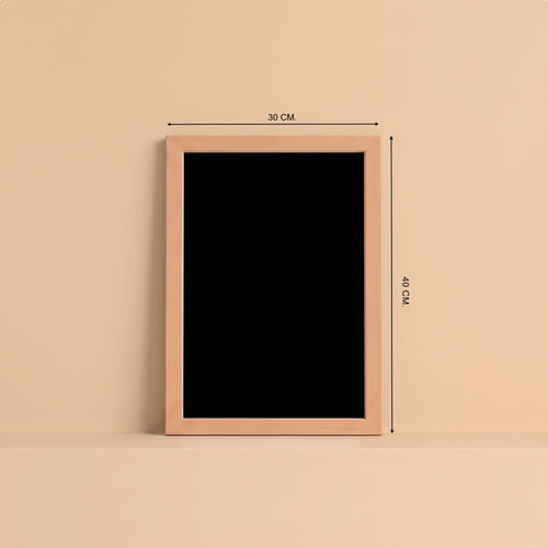 Cuadro Magnético · Beige · Interior Negro · (30×40 cm)