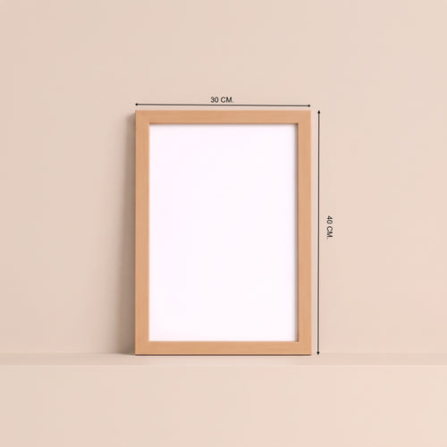 Cuadro Magnético · Beige · Interior Blanco · (30×40 cm)