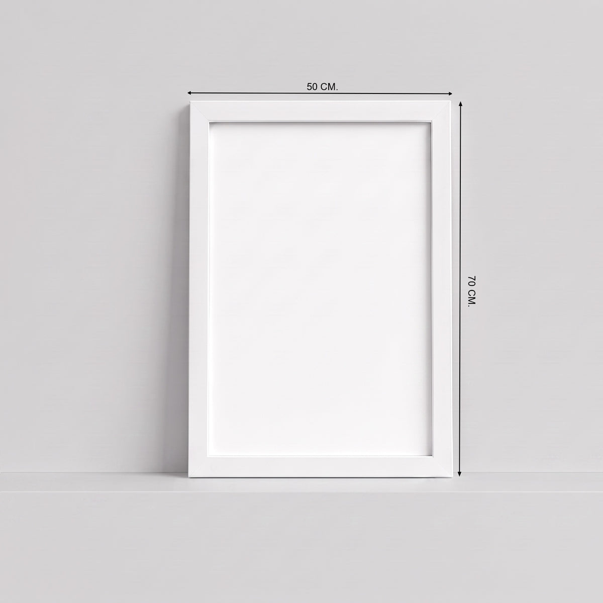 Cuadro Magnético · Blanco · Interior Blanco · (50×70 cm)