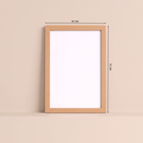 Cuadro Magnético · Beige · Interior Blanco · (50×70 cm)