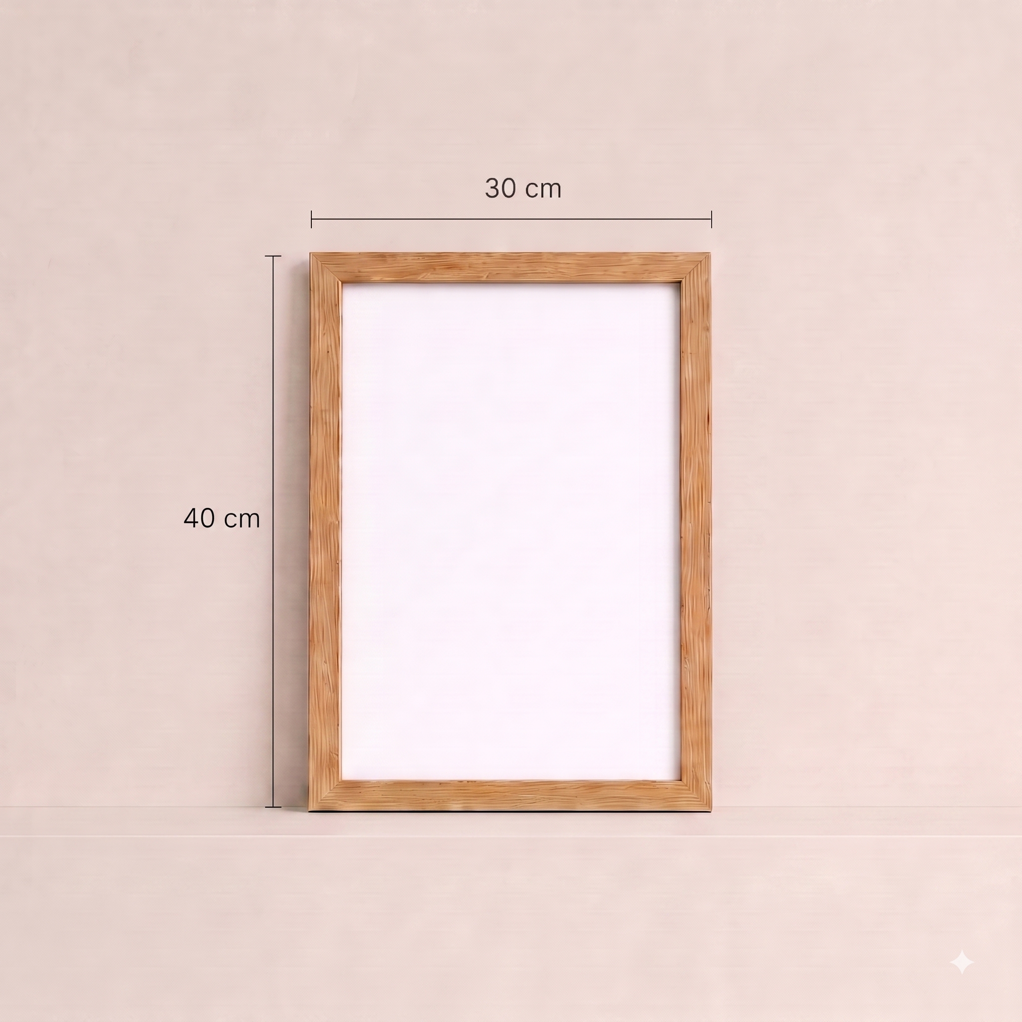 Cuadro Magnético · Beige (30 × 40 cm)