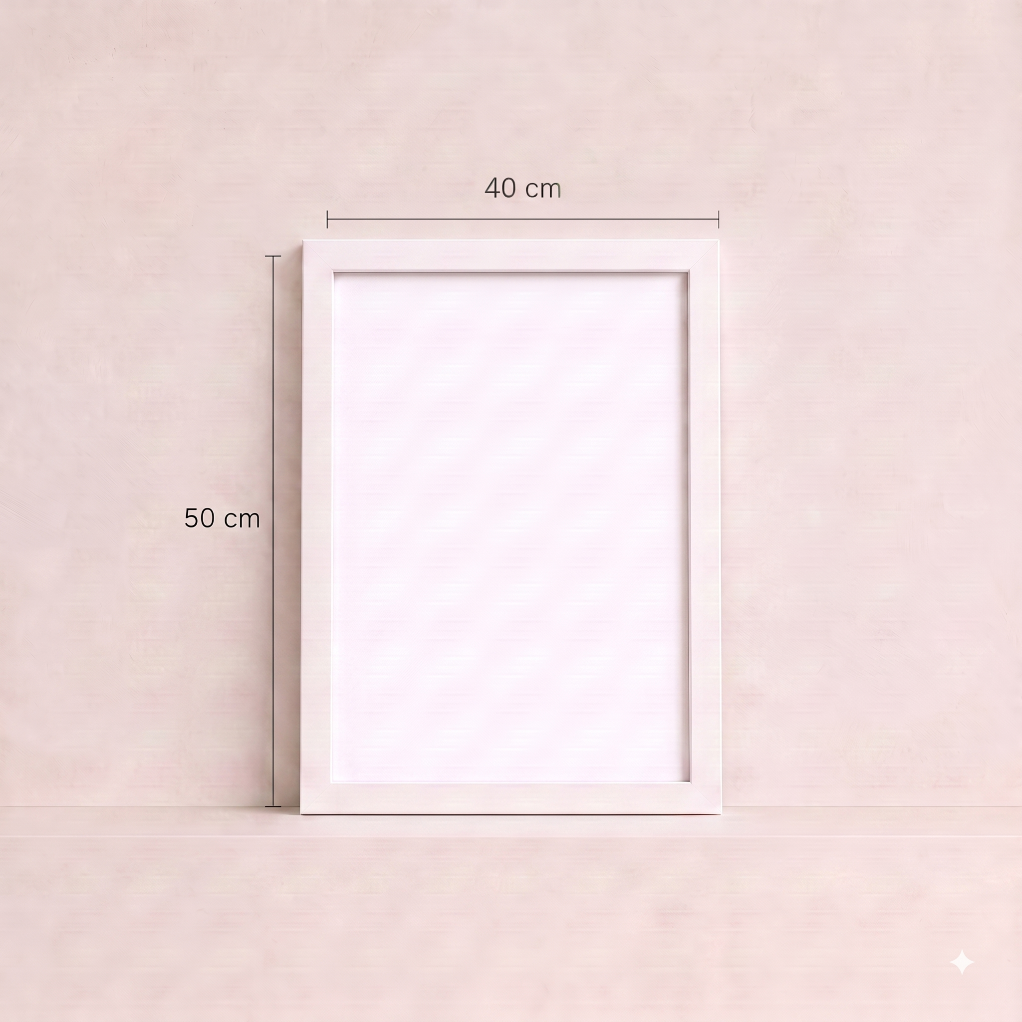 Cuadro Magnético · Blanco (40 × 50 cm)