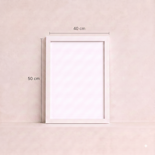 Cuadro Magnético · Blanco (40 × 50 cm)